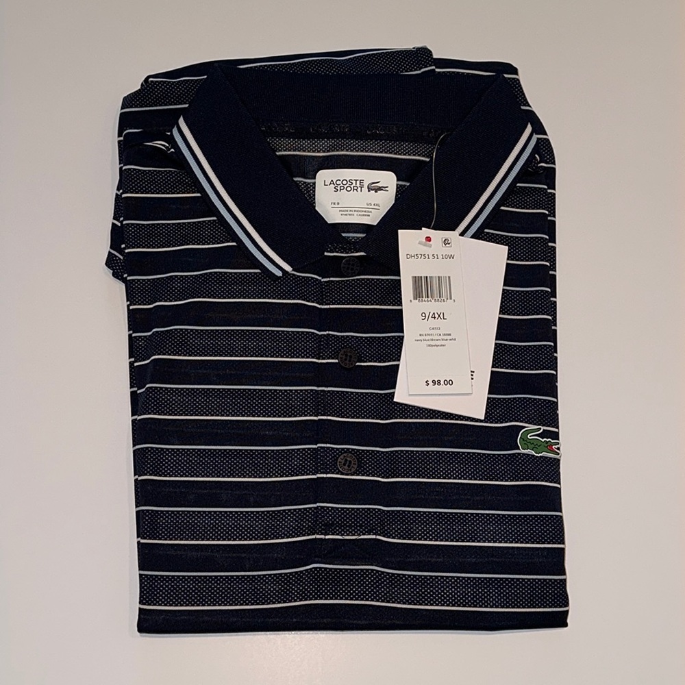 Lacoste Sport Polo Size 9 XXXL